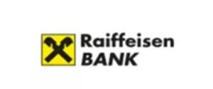 Logo společnosti Raiffeisen bank.